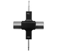 Widybord Llave Quad M5 con herramienta de rodamiento unidireccional integrado Destornillador de 1,5 Mm/2 mm motor de hélice de liberación para Rrone Racing RC FPV Instalación fácil fácil de usar