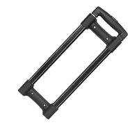 Widybord Maleta telescópica de repuesto para maleta, maletas, varillas telescópicas, accesorios de reparación largos, Black, 42.5cm