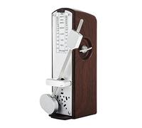Widybord Metrónomo Electrónico Retro Metrónomo Instrumento Musical Metrónomo Rítmico para Piano Universal Guitarra Violín Musical Color Madera Profundo