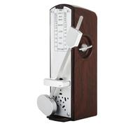 Widybord Metrónomo mecánico con diseño simple de agujero amplificador de estrella de cinco puntas, velocidad ajustable de 60 a 208 latidos B, duradero, fácil de usar