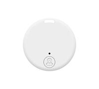 Widybord Mini GPS Tracker Bluetooth 5.0 Dispositivo Anti-Pérdida Localizador Inteligente sin Bluetooth Móvil Blanco