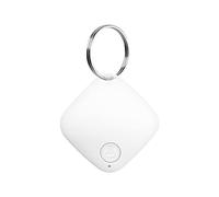 Widybord Mini GPS Tracker Bluetooth Dispositivo Anti-Pérdida Llave Mascota Teléfono Móvil Dispositivo Anti-Pérdida Localizador Inteligente Blanco