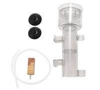 Widybord Mini Tanque de Coral de Peces Marinos de 600 l/h para Colgar en el Interior, espumador de proteínas impulsado por Aire con Tubo de Piedra de Aire de Madera