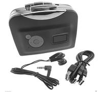 Widybord Música Reproductor de Cassette USB Reproductor de Banda a MP3 Grabación de Música en Memoria USB Adaptador Reproductor de Casete USB de Música Convertidor