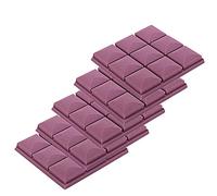 Widybord Paneles de espuma acústica, paquete de 5 azulejos de cuña de estudio de hongos de 30 x 30 x 5 cm, paneles de sonido, paneles de espuma a prueba de sonido, color