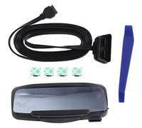 Widybord Pantalla Cabeza Alta del Coche, HUD Universal del Coche OBD2, Medidor de Velocidad GPS Odómetro como se indica y fácil de usar.