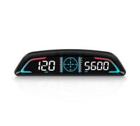 Widybord - Pantalla de cabeza alta para coches B3, indicador Obd2 con velocidad, consumo de combustible, alerta de fatiga al volante, para todos los coches, instalación fácil