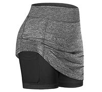 Widybord - Pantalón corto para mujer, diseño de tenis y faldas