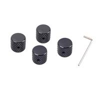 Widybord Paquete de 4 pomos de control de volumen, perilla de control de tono, perilla de control de guitarra, perilla de pedal de guitarra, fácil de instalar, fácil de usar