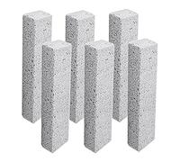 Widybord Paquete de 6 cepillos de Limpieza para Inodoro de Piedra pómez, Elimina los Anillos de Agua del Inodoro, acumulación de Calcio y óxido