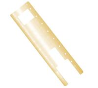 Widybord para ES2 Scooter eléctrico piezas de actualización chasis armadura guardia placa 304 accesorios de acero inoxidable dorado