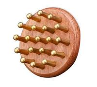 Widybord - Peine de masaje de cabeza meridiano Gua Sha Herramienta de masaje Terapia de madera, Peines de masaje de circulación, raspado, masajeador de alta calidad, fácil de usar
