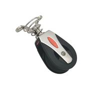 Widybord Polea giratoria de nailon de acero inoxidable para cama de ejercicio, polea de velero marino, piezas de repuesto