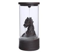 Widybord - Portador de incienso de cerámica, quemador de incienso de reflujo, figura, porta cono de incienso, decoración de casa, regalo, adornos de estatua, fácil instalación