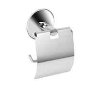 Widybord Portarrollos de papel higiénico de acero inoxidable con ventosa resistente para montaje en pared