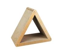 Widybord Poste rascador triangular combinado 3 en 1 para gatos, multiuso, para gatos y mascotas