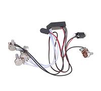 Widybord Preamp - Ecualizador de 3 bandas, arnés de ecualizador para guitarra, de control de tono de bajo para