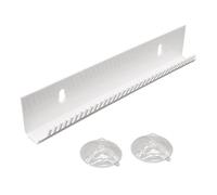 Widybord Profesional Acrílico Extensiones de Cabello Sección Titular Organizador Estante Percha Extensión Cabello Percha Titular Rack Blanco