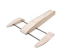 Widybord RC Speed Boat de Madera Sponson Outrigger Camarón Speed Boat Model Kits Radio Control remoto Speedboat, Modelo Único