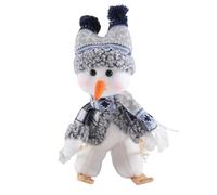 Widybord Regalos de Navidad - Figura de colección de peluche linda animada, decoración de columpio para Navidad, dormitorio, mesa de casa, oficina B, fácil instalación