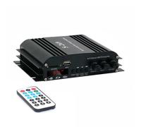 Widybord S-269 - Amplificador sin para casa y coche, 4 x 400 W, 4,0 CH con enchufe de la UE