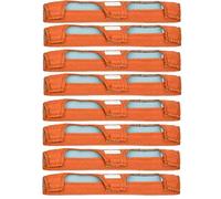 Widybord Sombrero duro Diadema Forros Casco Soldadura Antitranspirante Cinturón Diadema Cojín Aire Diadema Casco Edredón Pad (8Pc)