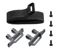 Widybord - Soporte de batería de metal con correa de batería para 1/10 Small X, color negro
