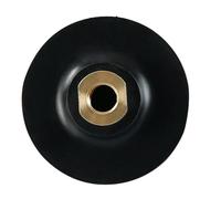 Widybord - Soporte de goma para amoladora angular, soporte de disco de pulido para amoladora angular M10, almohadilla de soporte de molienda autoadhesiva abrasiva de 4 pulgadas, fácil instalación