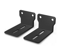Widybord Soportes de Pared Soporte Universal para Altavoz Barra de Sonido Soporte Estante de Pared Anti-Caída 1 Set