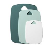 Widybord - Tabla de cortar de plástico de 3 piezas, tablas de cortar de PP con fácil toma para la cocina, tablas gruesas para la carne y las verduras.