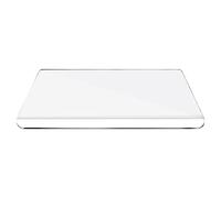 Widybord - Tabla de cortar transparente antideslizante de acrílico con labio para encimera de cocina, protector de encimera, casa, restaurante, cocina, A