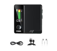 Widybord - Tarjeta de sonido A9, cambiador de voz + auriculares 11 efectos de sonido, modo KTV voz masculina con voz femenina, fácil de usar para iOS Android