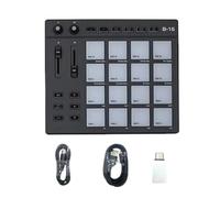 Widybord Teclado de percusión MIDI B16 - para producción musical, control de DJ y arreglo, fabricación de calidad y