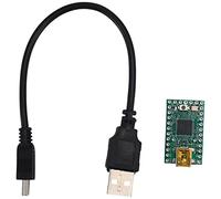Widybord Teensy 2.0 USB AVR Placa de Desarrollo ATMEGA32U4 Placa de ExpansióN con Cable de Datos para