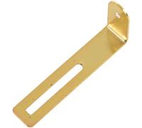 Widybord Tornillos de montaje para soporte de golpeador para reparación de guitarra eléctrica (paquete de 2) (dorado)