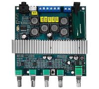 Widybord TPA3116 - Tarjeta amplificador Bluetooth con tarjeta amplificador Bluetooth de alta potencia, amplificadores de audio Bluetooth 5.0, alta potencia, 2.1 canales DC12V-24V 2X50W+100W