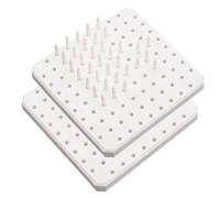 Widybord Zancos de Horno de Uñas de Soporte de Estera de Cocinar Cerámica Herramientas de Horno Resistentes a Altas Temperaturas Piezas de Repuesto de Arcilla (Paquete de 2)