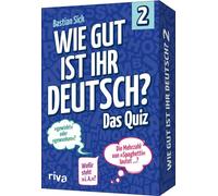 Wie gut ist Ihr Deutsch? - Das Quiz 2: Kartenspiel für besseres Allgemeinwissen. Geschenk für Sprachfreunde und Ratefüchse. Vom Autor von 'Der Dativ ist dem Genitiv sein Tod'