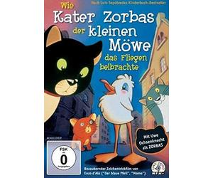 Wie Kater Zorbas der kleinen Möwe das Fliegen beibrachte [Alemania] [DVD]