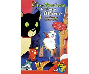 Wie Kater Zorbas der kleinen Möwe Lucky das Fliegen beibrachte [Alemania] [VHS]