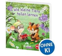 Wie kleine Tiere teilen lernen: Gereimtes Pappbilderbuch zum Thema Teilen für Kinder ab 2 Jahren - Mit praktischen Tipps für Eltern