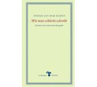 Wie Man Schlecht Schreibt (ebook)