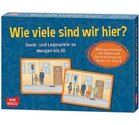 Wie viele sind wir hier? Bildergeschichten zum Zählen und Rechnen lernen für Kinder von 3 bis 8: Denk- und Legespiele zu Mengen in der Mathematik. ... in der Kita und zur Schulvorbereitung