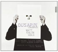WIEDER ATHERTON SONIA (cello) - Dusapin: Concs: Watt, Galim, C