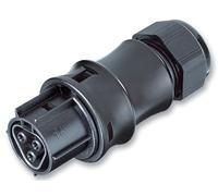 WIELAND ELECTRIC Enchufe Hembra 3 Polos, 20A, Cable 10-14mm