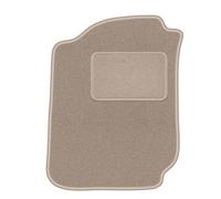 Wielganizator Alfombra de Conductor Beige Adecuada para: Toyota Land Cruiser J90 / J95 (1996-2001) Todoterreno Terciopelo Conductor Alfombra de Coche Alfombra Beige a Medida para el Coche