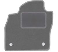 Wielganizator Alfombra de Terciopelo de Grafito del Conductor, Adecuada para: Skoda Scala (2019-) Hatchback Alfombrilla de Coche para los pies del Conductor en Grafito 1-Teilig Ajuste