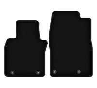 Wielganizator - Alfombra Delantera a Medida de Terciopelo para Mazda CX30 / CX-30 (2019-), Color Negro