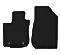 Wielganizator - Alfombra Delantera de Terciopelo a Medida para Dacia Sandero Stepway II FL (2018-2021), Color Negro