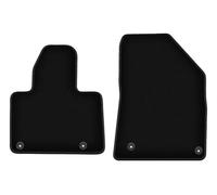 Wielganizator - Alfombra Delantera de Terciopelo para Citroen C5 II X7 (2008-2017), Color Negro